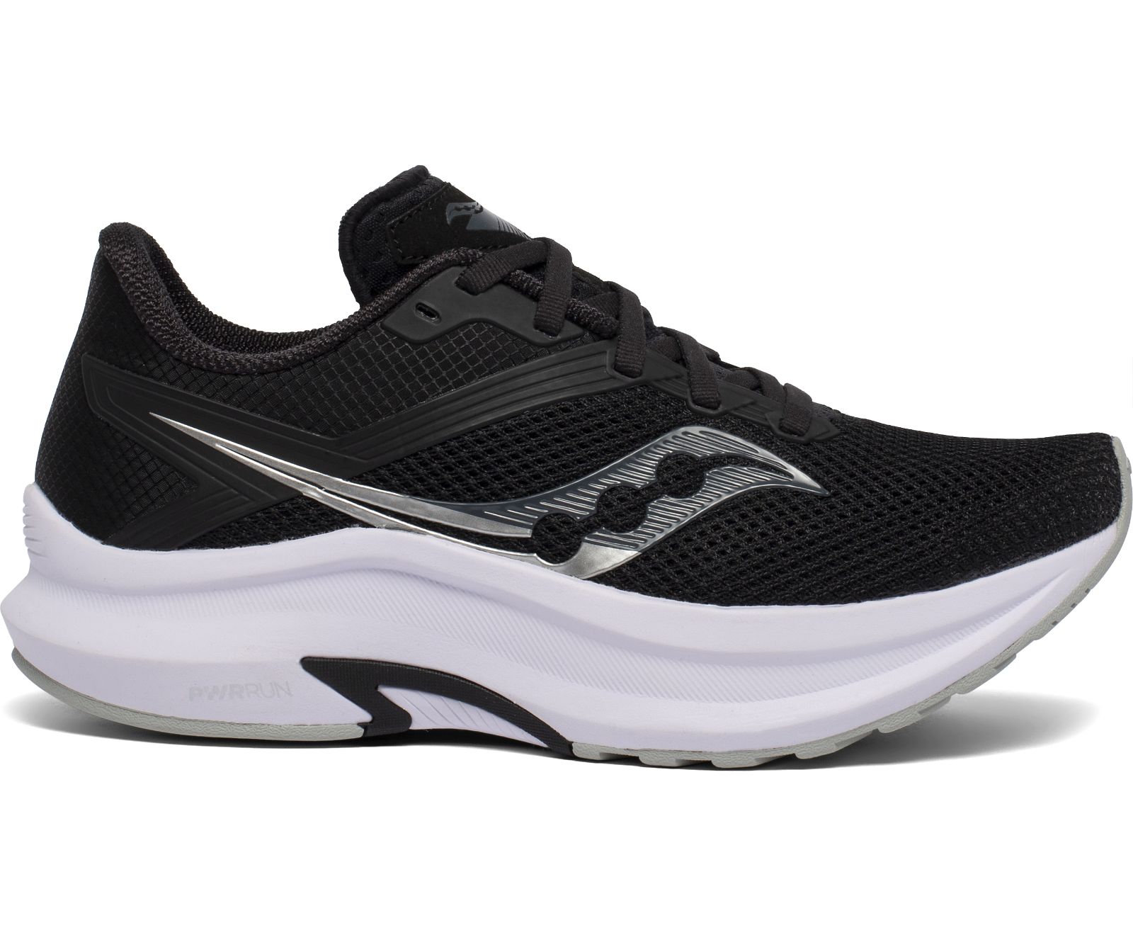 Women's Saucony Axon Running Shoes Black / White | Singapore 084YXFU